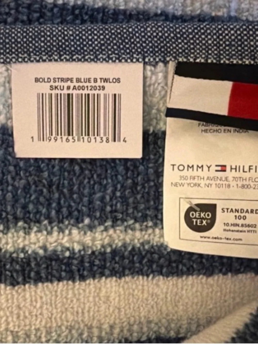 Tommy Hilfiger Bath/Hand Towel set
